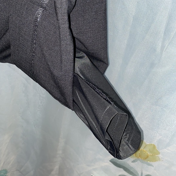 ANN TAYLOR CUFFED CHARCOAL GREY DRESS PANTS SZ 2P - Picture 15 of 16